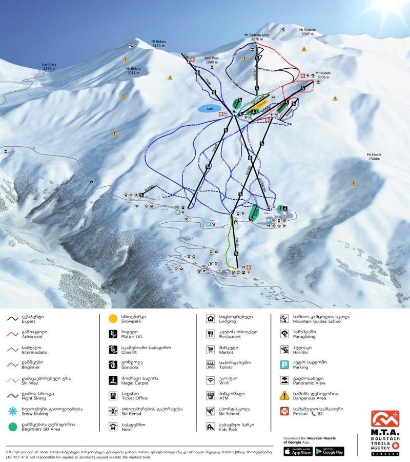 New Gudauri Redco Twins-Premium Mountain Apartment Close The Gondola Lift Exterior photo